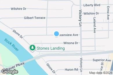 Map image of the property - 167 E Greenview Ave