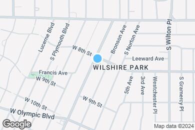 Map image of the property - 810 Crenshaw Blvd