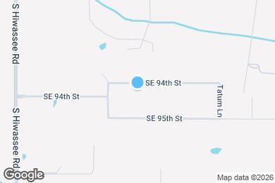 Map image of the property - 13400 SE 94th St