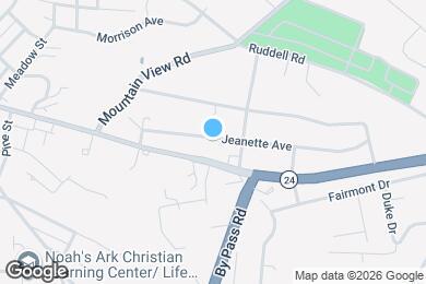 Map image of the property - 1033 Jeanette Ave