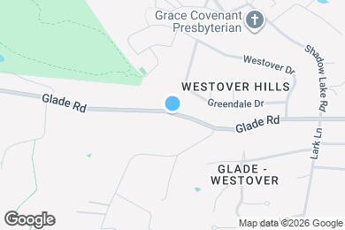 Map image of the property - 1601 Glade Rd