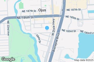 Map image of the property - 2545 NE 183rd St