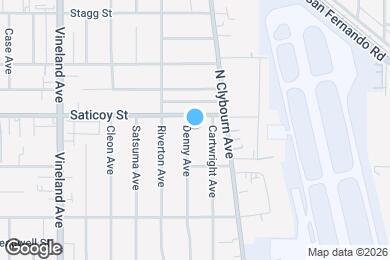 Map image of the property - 7542 Denny Ave