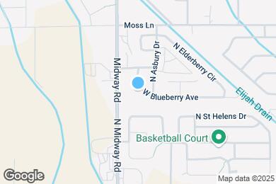 Map image of the property - 11931 W Blueberry Ave