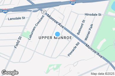 Map image of the property - 131 Rosedale St