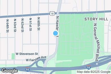 Map image of the property - 235 N Hawley Rd