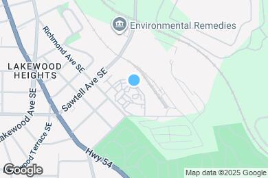 Map image of the property - Towne at Lakewood Heights