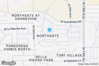 Map image of the property - 2138 W Monte Cristo Ave