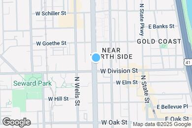 Map image of the property - 1143 N La Salle Dr