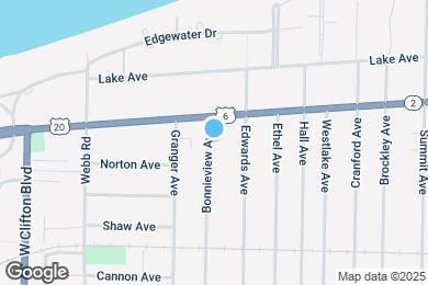 Map image of the property - 1209 Bonnieview Ave
