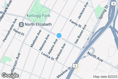Map image of the property - 1056 North Ave