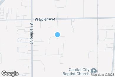 Map image of the property - 1329 Lake Meadow Dr