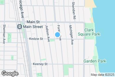 Map image of the property - 329 Kedzie St