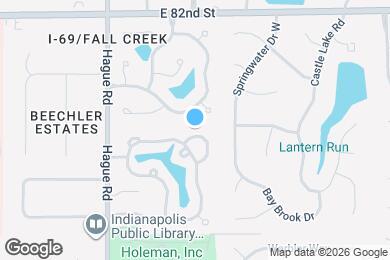 Map image of the property - 8087 Cardinal Cove E