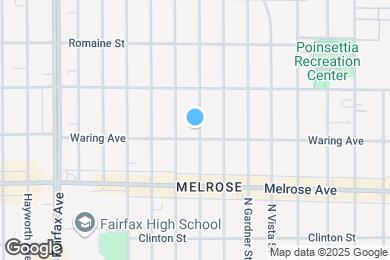 Map image of the property - 809 N Curson Ave