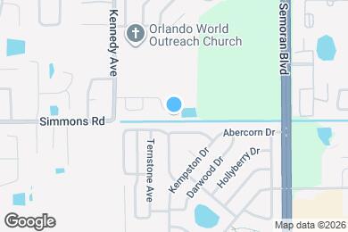 Map image of the property - 5444 Conway Oaks Ct