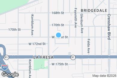 Map image of the property - 3434 W 171st St