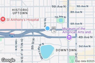 Map image of the property - Coliseum Apartments