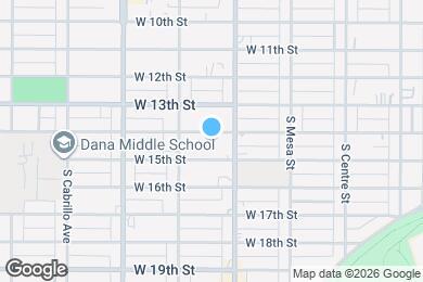 Map image of the property - 545 W 14th St