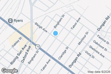 Map image of the property - 7400 Lawndale Ave