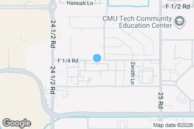 Map image of the property - 2461 Thunder Mountain Dr