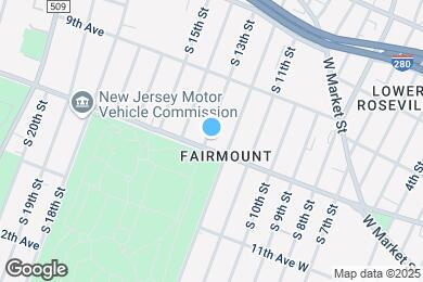 Map image of the property - 585 Central Ave