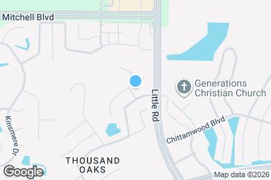 Map image of the property - 1618 Short Birch Ln