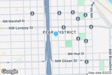 Map image of the property - 1410 NW Kearney St
