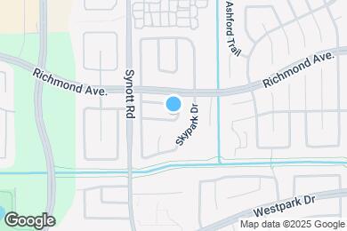 Map image of the property - 13014 Skymeadow Dr