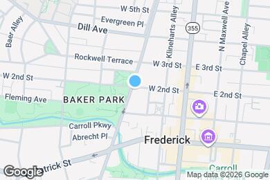 Map image of the property - 136 W 2nd St