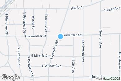 Map image of the property - 111 S Lorraine Rd