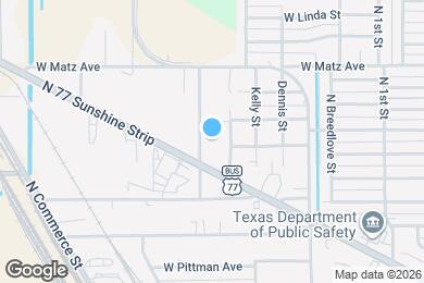 Map image of the property - Valencia Apartments