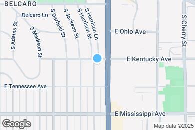 Map image of the property - 910 S Harrison St