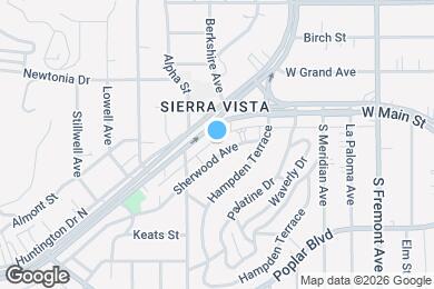 Map image of the property - 3101 Sherwood Ave
