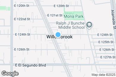 Map image of the property - 12414 S Willowbrook Ave