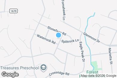 Map image of the property - 6401 Swift Arrow Ln