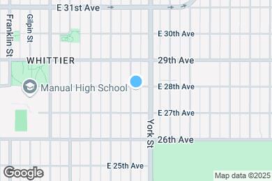 Map image of the property - 2758 N Gaylord St