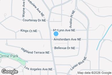 Map image of the property - 996 Amsterdam Ave NE