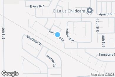 Map image of the property - 1404 Springline Dr