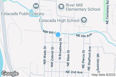 Map image of the property - 535 N Broadway St