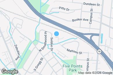 Map image of the property - 114 Mattoon St