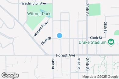 Map image of the property - 1444 33rd St