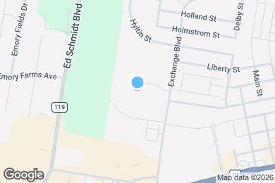 Map image of the property - 551 Exchange Blvd