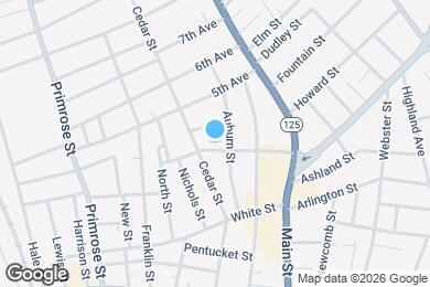 Map image of the property - 43 4th Ave