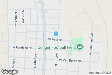 Map image of the property - 401 W Polk St