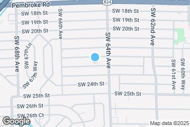 Map image of the property - 6425 SW 22nd Ct