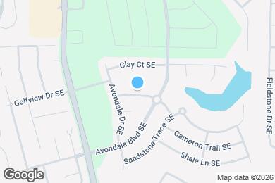 Map image of the property - 3517 Mica Cir SE