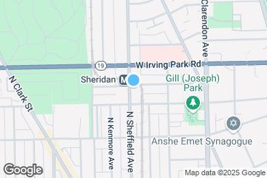 Map image of the property - 3925 N Sheridan Rd