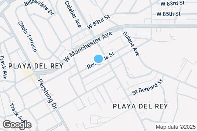 Map image of the property - 8105 Redlands St
