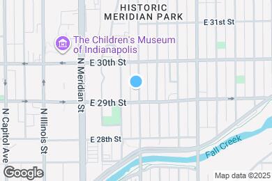 Map image of the property - 2920 N Delaware St